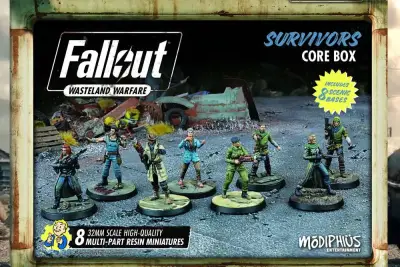 Figurine fallout ww survivors core box
